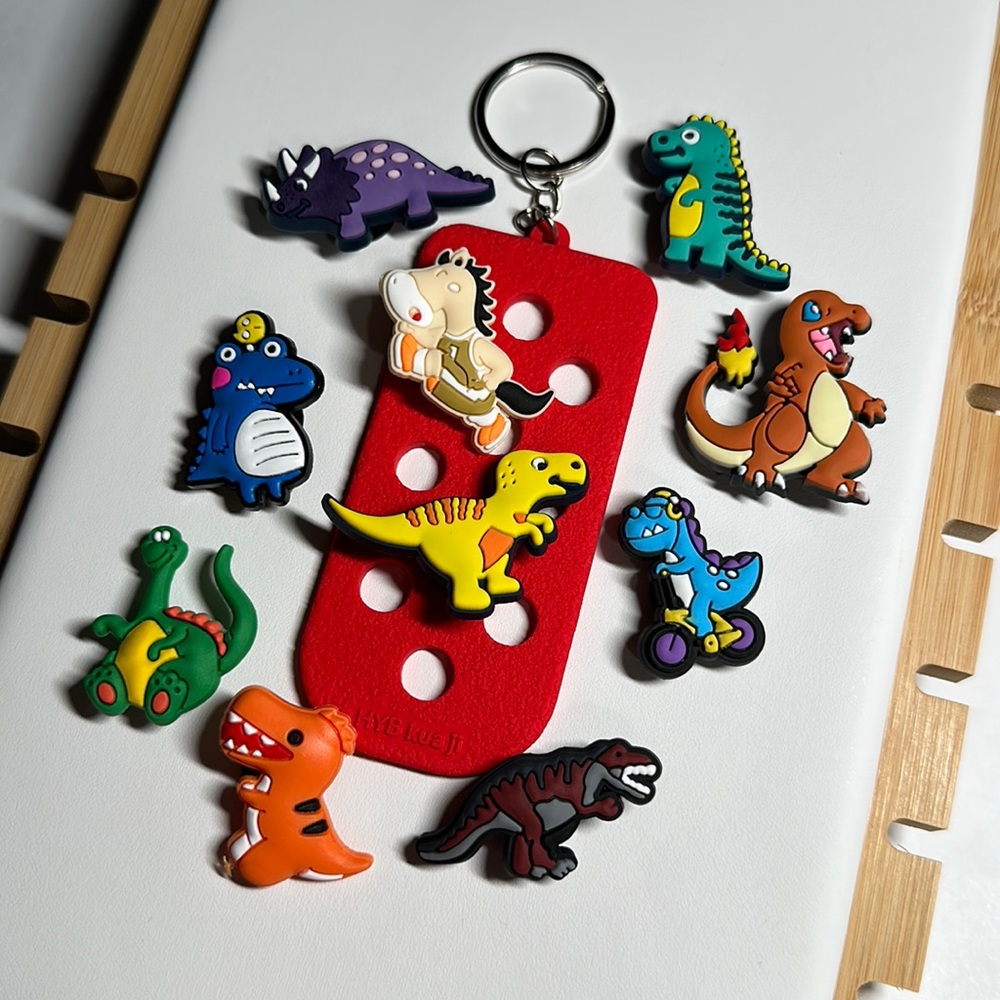 Croc Charms Dinosaurs Selection - #109